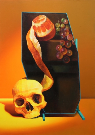 Benjamin Moravec , A colorful Idea of death #orange, 2023 , KETELEER GALLERY