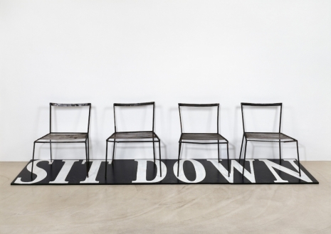 Franz West, Untitled (Sit Down), 1996 – 2003 , Capitain Petzel