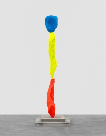 Ugo Rondinone , red yellow blue mountain, 2022 , Galerie Eva Presenhuber