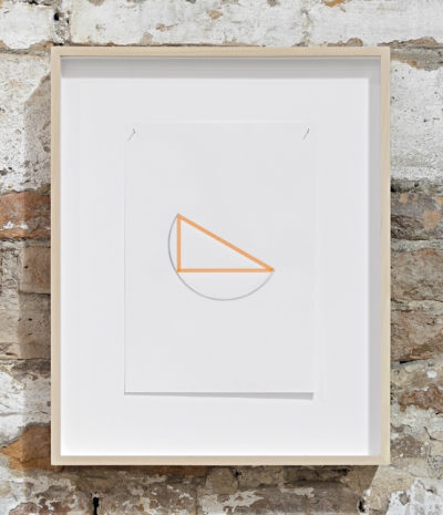 Michele Spanghero, Zero Sum (Right triangle), 2023 , Galerie Alberta Pane