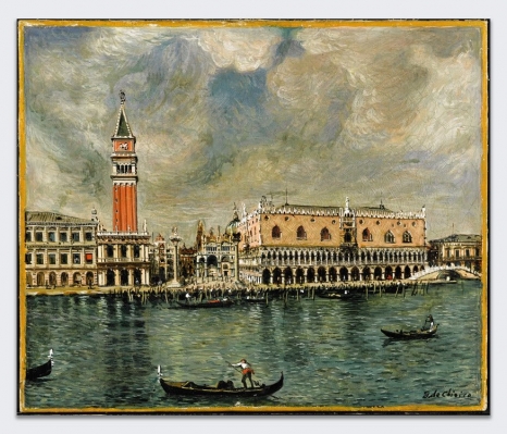 Giorgio De Chirico , Venezia. Palazzo Ducale, 1954 , Cardi Gallery