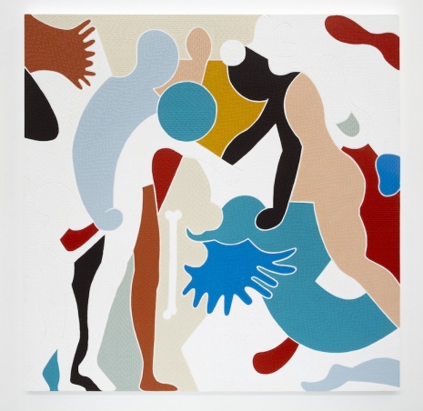 Naufus Ramírez-Figueroa, Study of the Cacaxtla Murals #2, 2024 , Galerie Nordenhake