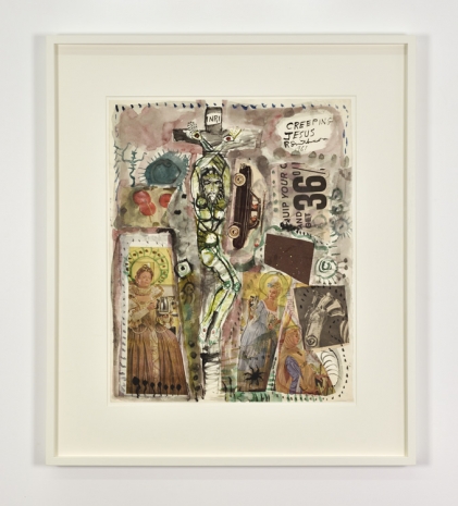 Robert Smithson, Creeping Jesus, 1961 , Marian Goodman Gallery