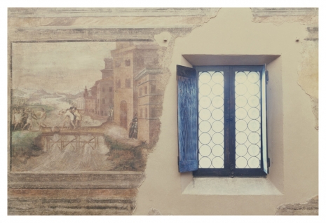 Luigi Ghirri, Reggio Emilia, Casa di Ludovico Ariosto. From the series Paesaggio Italiano, 1985 , Matthew Marks Gallery