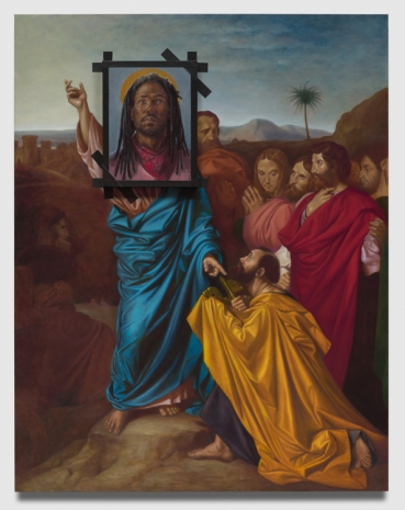 Titus Kaphar, Black Jesus (Jesus Noir), 2020–23 , Gagosian