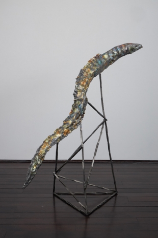 Jean-Marie Appriou, Electric Eel (sea lantern),  2023, MASSIMODECARLO