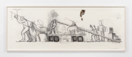 Nicole Eisenman, Drawing for Procession, 2024 , Hauser & Wirth