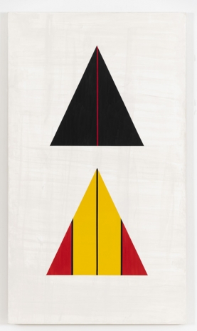 David Diao, BN: The Triangle Paintings, 2014 , Greene Naftali