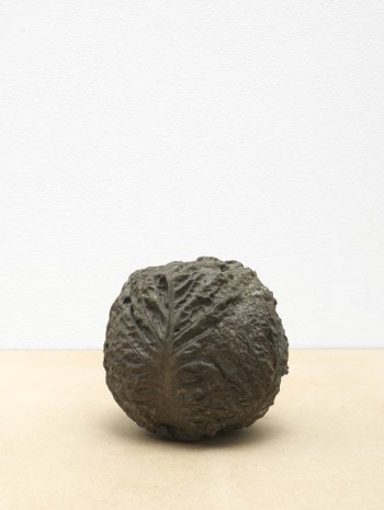 Michael Dean, analogue series (cabbage), 2013, Herald St
