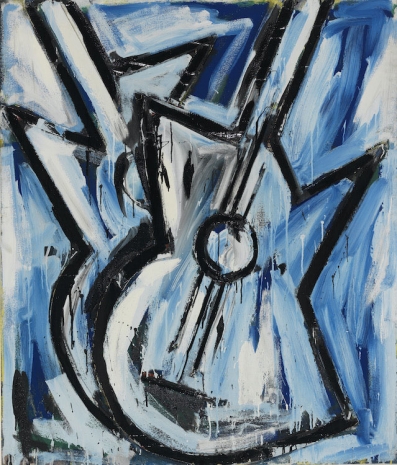 Helmut Middendorf, Guitars (Blue), 1978 , KETELEER GALLERY