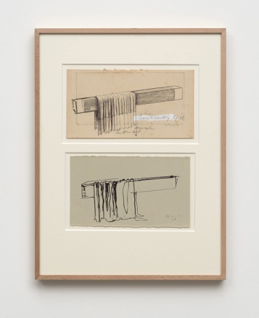 Michael Simpson, Two Drawings for Bench Paintings 76 & 68, 2007 - 08 , Modern Art
