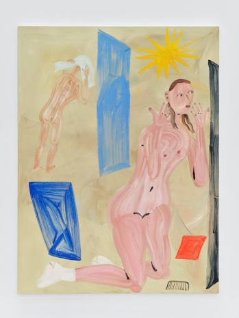 Grace Weaver, Hotel-painting (Epiphany), 2023 , Galerie Max Hetzler