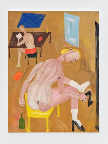 Grace Weaver, Hotel-painting (Nausicaa), 2023 , Galerie Max Hetzler