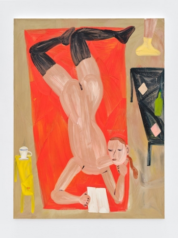 Grace Weaver, Hotel-painting (Smereldina Rima), 2023 , Galerie Max Hetzler