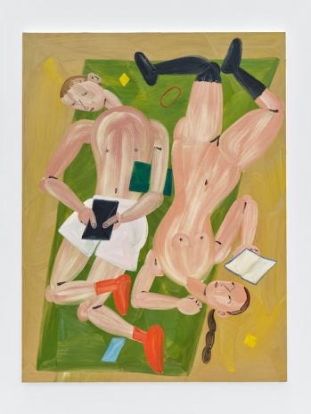 Grace Weaver, Hotel-painting (The Conversation), 2023 , Galerie Max Hetzler