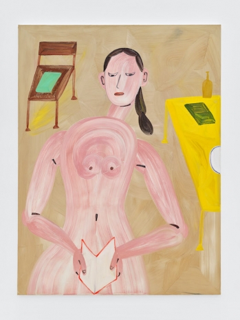 Grace Weaver, Hotel-painting (Nora Barnacle), 2023 , Galerie Max Hetzler