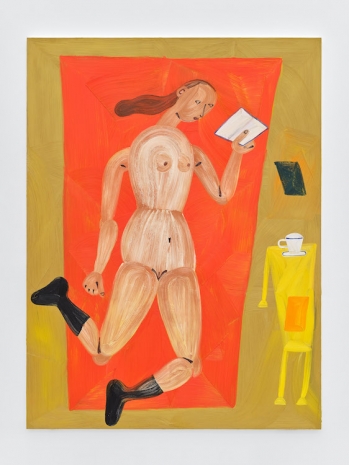 Grace Weaver, Hotel-painting (Reverie), 2023 , Galerie Max Hetzler