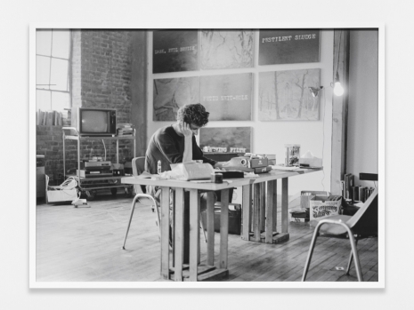 Catherine Opie, Richard Hawkins in our studio, 1988, 1988/2024 , Regen Projects