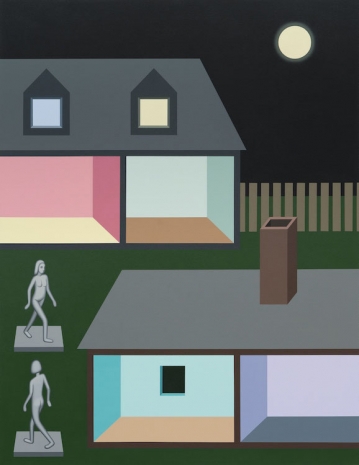Emily Ludwig Shaffer, The Neighbor's Way, 2023, Peres Projects