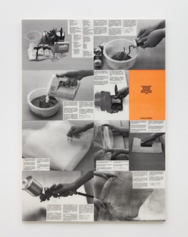 Rudolf Stingel , Instructions, 1989 , Casey Kaplan