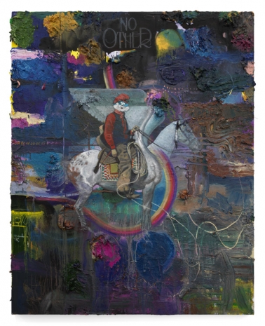 Friedrich Kunath, No Other (Papa Smurf), 2024 , Tim Van Laere Gallery