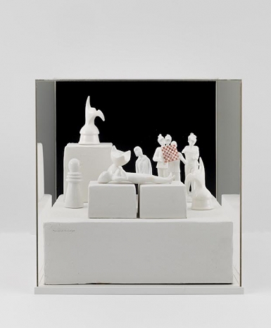 Marcel Dzama, Procession for a pawn, 2014 , Tim Van Laere Gallery