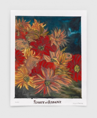 Marcel Dzama, Flowers of romance, 2021 , Tim Van Laere Gallery