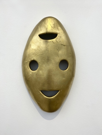 Marcel Dzama, Happy mask sad mask, 2024 , Tim Van Laere Gallery