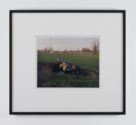 Samuel Laurence Cunnane, Car crash outside Milan, 2023, Kerlin Gallery