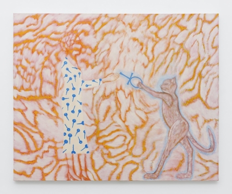 Joan Brown, Accepting the “Key of Life” / The Initiation, 1978 , Matthew Marks Gallery