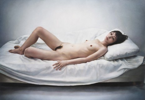 Naoto Kawahara, White Bed, 2013, Zeno X Gallery