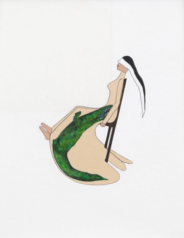 Grace Schwindt, Crocodile, 2012, Zeno X Gallery