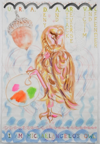 Maria Pask, I am Michelangelo's Owl, 2024, Ellen de Bruijne PROJECTS