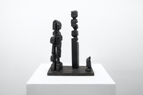 A.R. Penck, Drei Figuren. Erster Versuch, 1987, Galerie Bernd Kugler