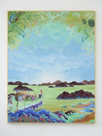 Uwe Henneken, Boat Painting (Voyageurs), 2024 , Galerie Gisela Capitain