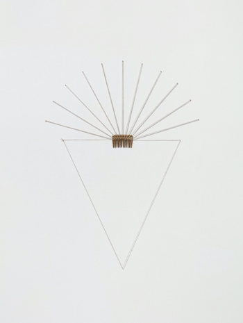 Amalia Pica, (Quasi) Catachresis #28 (eye of the needle, head of the nail, teeth of the comb), 2024 , Tanya Bonakdar Gallery