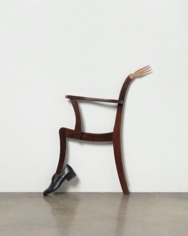 Amalia Pica, (Quasi) Catachresis #22 (arm of the chair, tongue of the shoe, teeth of the comb), 2024 , Tanya Bonakdar Gallery
