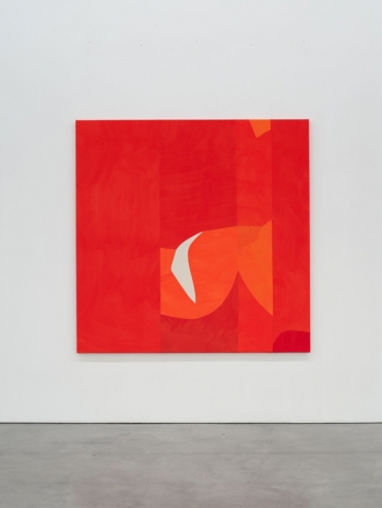 Sarah Crowner, Untitled (Around Orange), 2023 , Luhring Augustine Tribeca