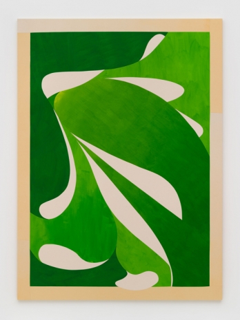 Sarah Crowner, The Green One (Window), 2024 , Luhring Augustine Tribeca
