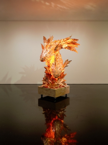 Frank Gehry, Untitled Standing Fish (New York), 2023 , Gagosian