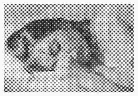 Alex Hanimann, 1985 [Je vous salue, Marie/Hail Mary, sleeping], 2023-24 , SKOPIA