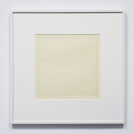 Kazuko Miyamoto, Untitled (white square receding), 1975, Exile