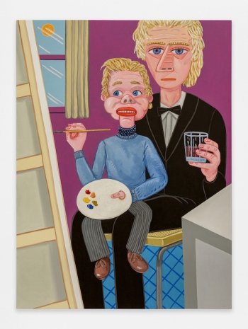 Brian Calvin, The Dummy, 2023 , Anton Kern Gallery