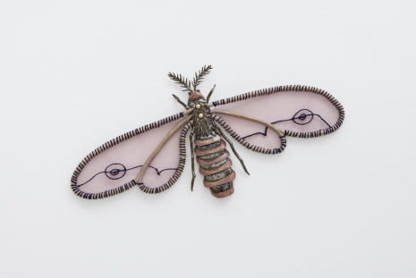 Paloma Proudfoot, Lilac/black moth, 2024 , The Approach