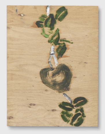 Bill Lynch, No title [Branch, Leaves in Center of Painting], n.d Circa 1990-2005 , The Approach