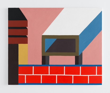Nathalie Du Pasquier, A tunnel and bricks, 2021 , Anton Kern Gallery