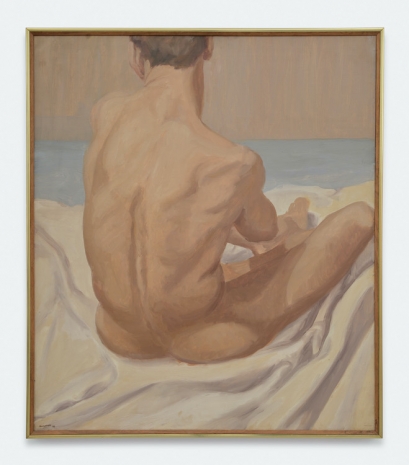 Philip Pearlstein, Seated Male Nude, 1963 , Bortolami Gallery