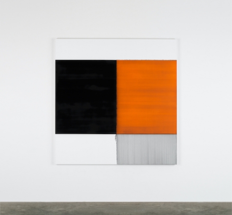 Callum Innes, Exposed Painting Cadmium Orange, 2018 , Sean Kelly