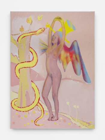 Alessandro Pessoli , Eve’s Temptation, 2024 , Anton Kern Gallery