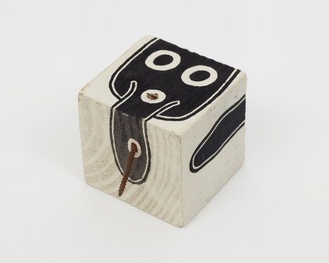 Ray Johnson, Untitled (Block with Bunny and Screw), Date unknown , BLUM